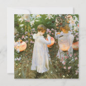 Nelke, Lily, Lily, Rose von John Singer Sargent (Vorderseite)