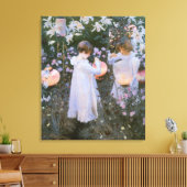Nelke, Lily, Lily, Rose von John Singer Sargent Leinwanddruck (Insitu (Wohnzimmer))