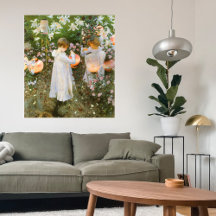 Nelke, Lily, Lily, Rose von John Singer Sargent