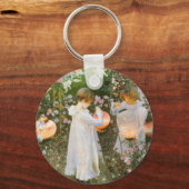 Nelke, Lily, Lily, Rose von John Singer Sargent Schlüsselanhänger (Vorderseite)