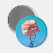 Nelke Magnet (Vorderseite/Rückseite)