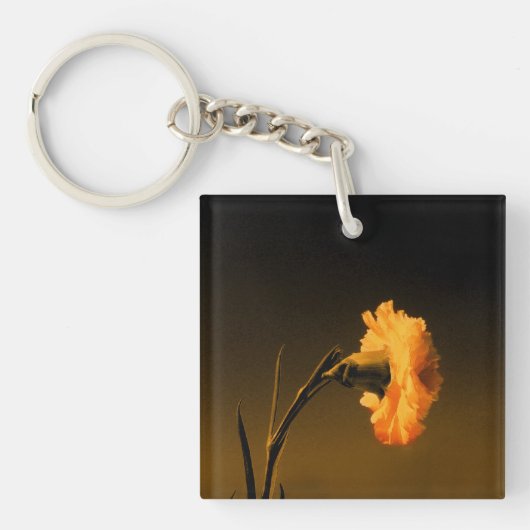 Nelke Schlüsselanhänger (Vorderseite)