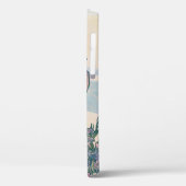 Nelke (vier Blume), Alphonse Mucha Case-Mate iPhone Hülle (Rückseite / Links)