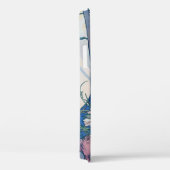 Nelke (vier Blume), Alphonse Mucha Case-Mate iPhone Hülle (Rückseite / Rechts)