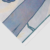 Nelke (vier Blume), Alphonse Mucha Seidenpapier (Ausschnitt)