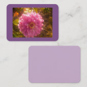 Nelke Visitenkarte (Vorne/Hinten)