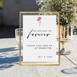 Nelke wählt einen Platz aus, nicht ein Beiheftezei Poster