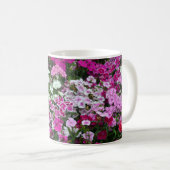 Nelken-Blume Kaffeetasse (VorderseiteRechts)