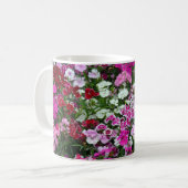 Nelken-Blume Kaffeetasse (Vorderseite Links)