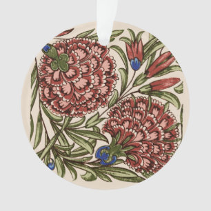 Nelken-Blumenfliese Antik Rustikal De Morgan Kunst Ornament