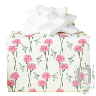 Nelken-Einwickelpapier Geschenkpapier