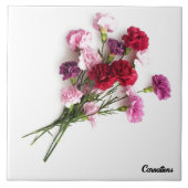 Nelken Fliese (Vorderseite)