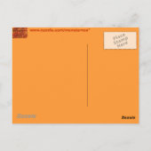 Nelken Postkarte (Rückseite)