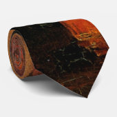 Nelken, Rose und Flaschen von Vincent van Gogh Krawatte (Gerollt)