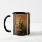 Nelken, Rose und Flaschen von Vincent van Gogh Tasse (Links)