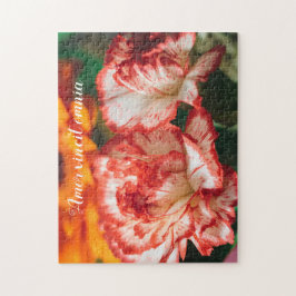 Nelken und Gerbere Puzzle