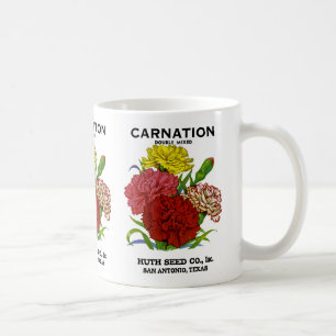 Nelken-Vintage-Samenpaket Kaffeetasse