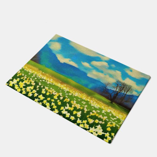 Nelkenfeld - Farbe Fußmatte (Schrägansicht)