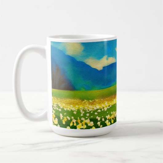Nelkenfeld - Farbe Kaffeetasse (Links)