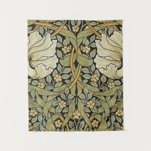 Nelkenpfeffer William Morris Wandteppich (Vorderseite)