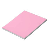 Nelkenrosa Farbe | Classic | elegant Notizblock (Rotiert)
