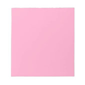 Nelkenrosa Farbe | Classic | elegant Notizblock (Vorderseite)