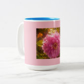 Nelkenrosa Zweifarbige Tasse (Vorderseite Links)