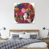 Nelkensteine der Wintergräber: Leinwand vom Januar (Insitu (Schlafzimmer))