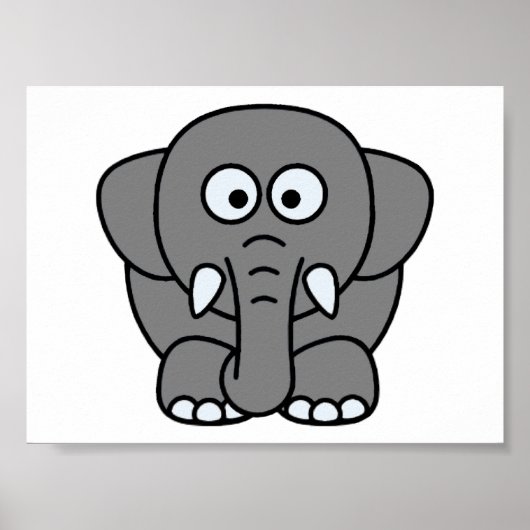Nellie der Elefant Poster (Vorne)