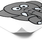 Nellie der Elefant Poster (Ecke)