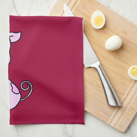 Nellie Geschirrtuch (Viertel Falte)