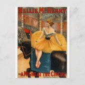 Nellie McHenry in A night at the Circus Postkarte (Vorderseite)