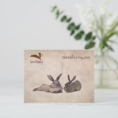 Nellie und Nesbit Postkarte (Stehend Vorderseite)