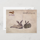 Nellie und Nesbit Postkarte (Vorne/Hinten)