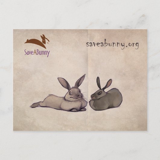 Nellie und Nesbit Postkarte (Vorderseite)