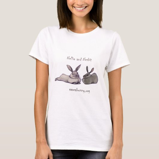 Nellie und Nesbit T - Shirt (Vorderseite)