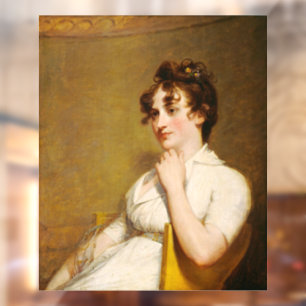 Nelly Grandtochter von Präsident Washington Fensteraufkleber