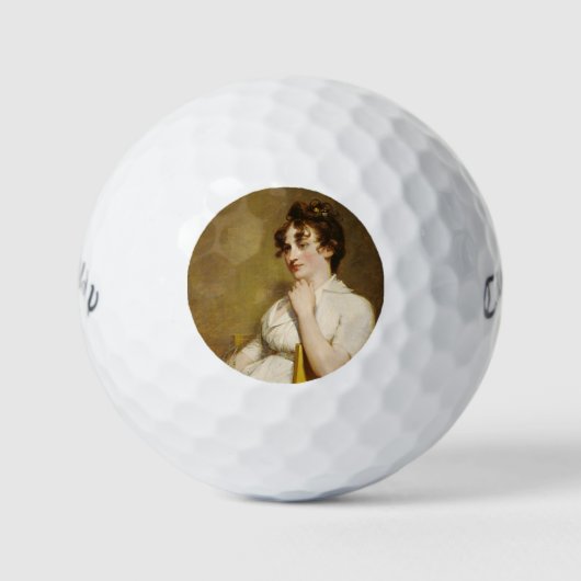 Nelly Grandtochter von Präsident Washington Golfball (Vorderseite)