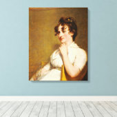 Nelly Grandtochter von Präsident Washington Leinwanddruck (Insitu (Holzboden))