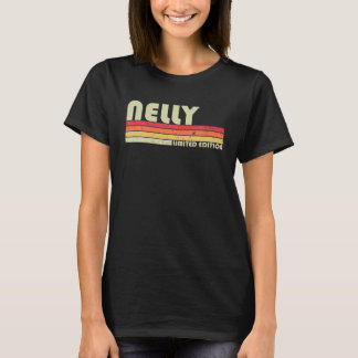NELLY Name Personalisiert Retro Vintag 80er 90S Bi T-Shirt
