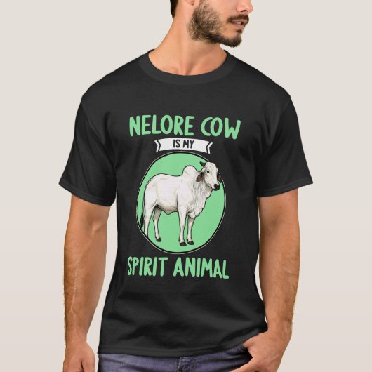 Nelore-Rind Nelore-Kuh T-Shirt (Vorderseite)