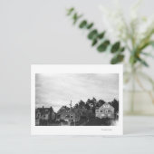 Nelscott, Oregon-Hütten im Pazifischen Ozean Postkarte (Stehend Vorderseite)