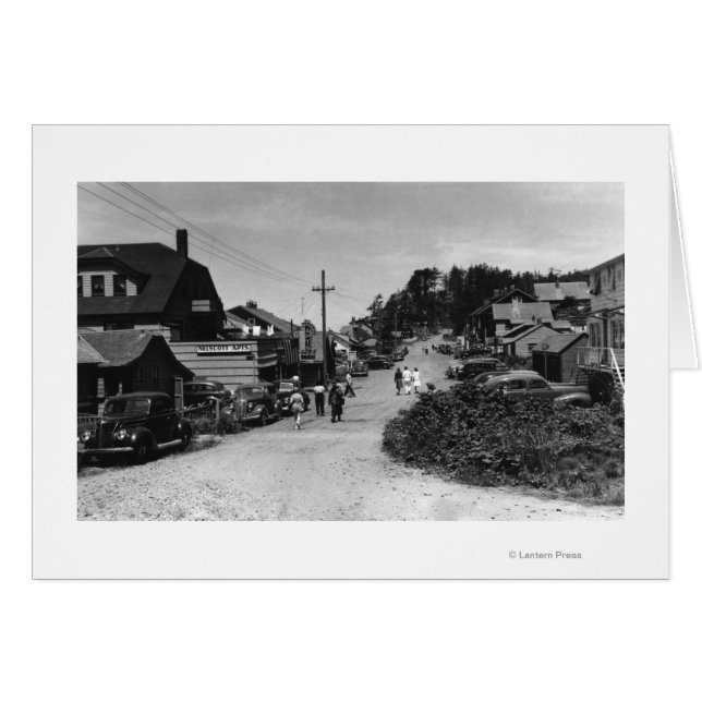Nelscott, Oregon Town View Ocean Front Hütten (Vorderseite (Horizontal))