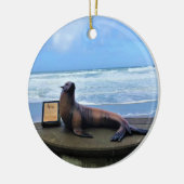 Nelscott Reef, Lincoln City, Oregon Keramik Ornament (Links)