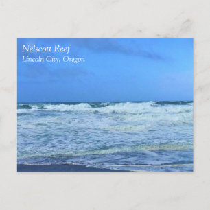 Nelscott Reef, Lincoln City, Oregon Postcard Postkarte