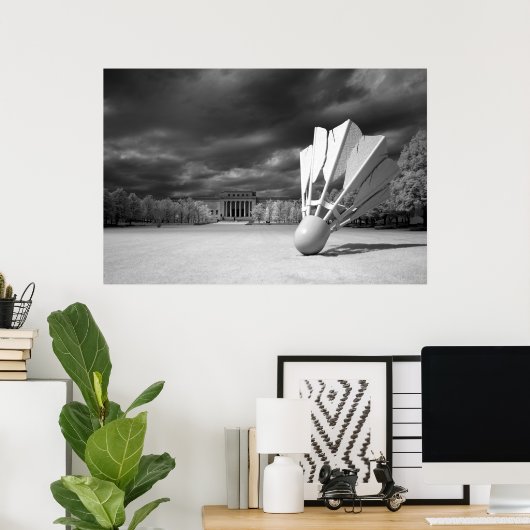 Nelson Atkins Kunstmuseum Poster (Heimbüro)