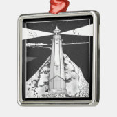 Nelson Boulder Bank Ornament Aus Metall (Links)