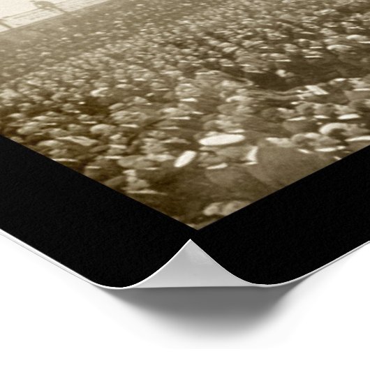 Nelson Britt Boxing Foto 1905 Poster (Ecke)