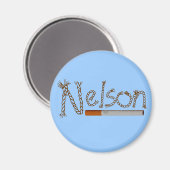 Nelson Cigarettes Magnet (Vorderseite/Rückseite)