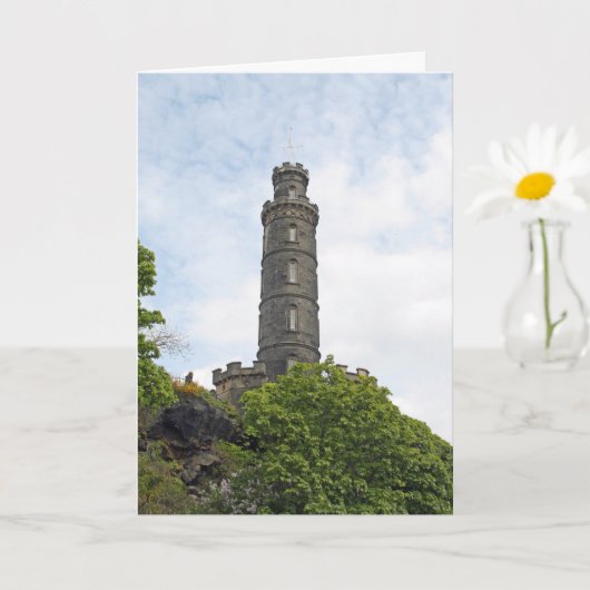 Nelson-Denkmal, Edinburgh Karte (Kleine Pflanze)
